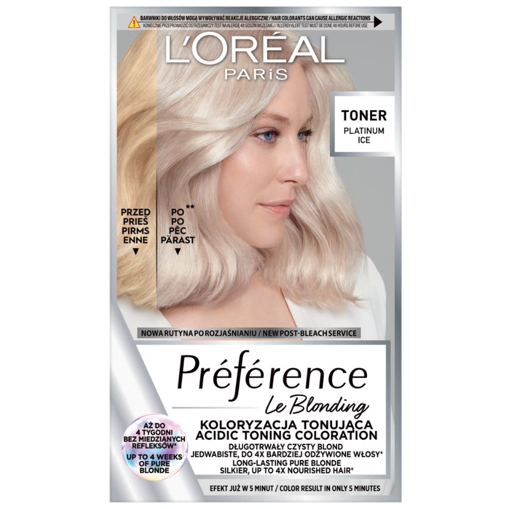 PREFERENCE TONER PLATINUM ICE 01