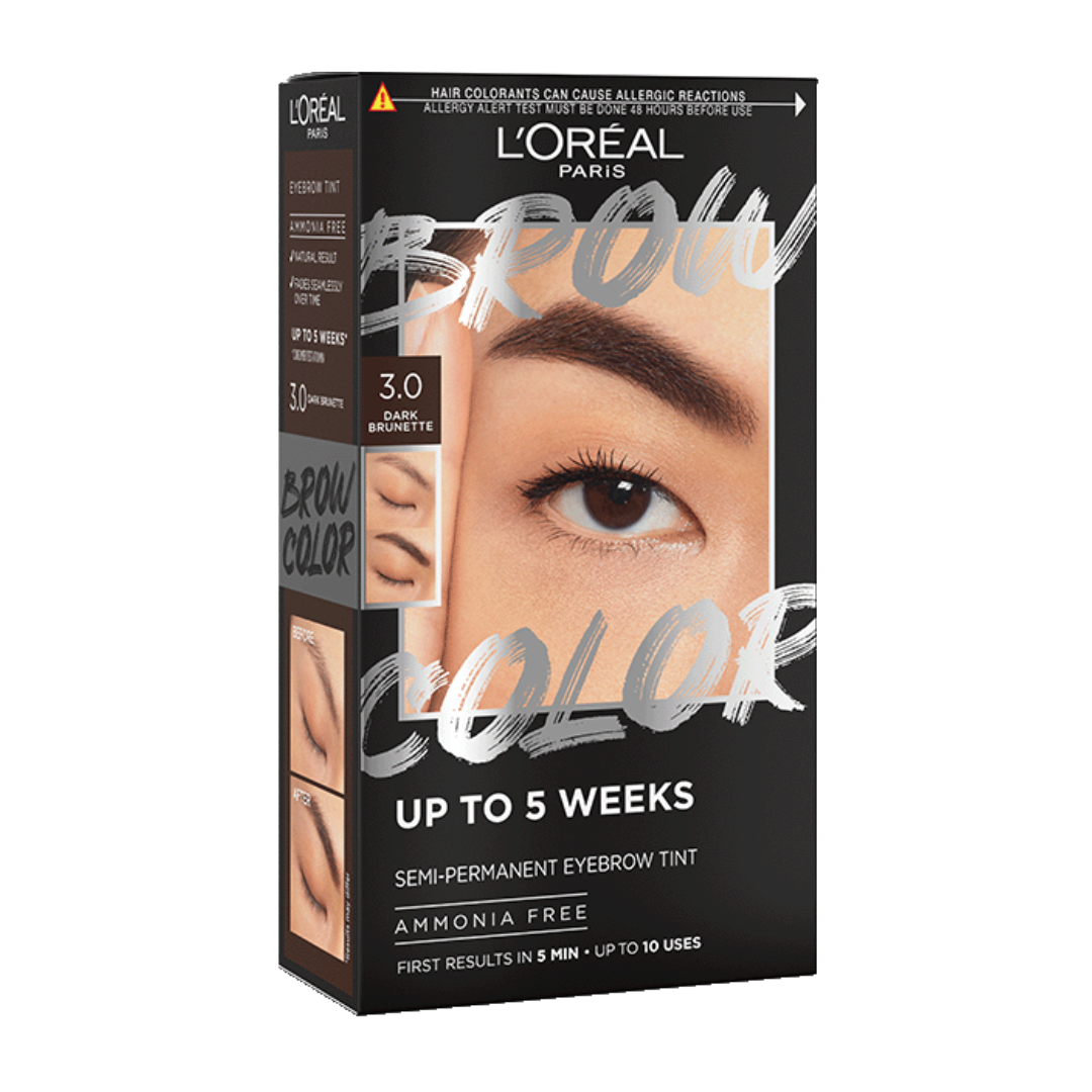 L'OREAL BROW COLOR DARK BRUNETTE