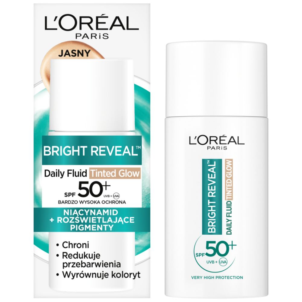 L'Oreal Bright Reveal SPF 50+ Tinted Fluid 50 ml