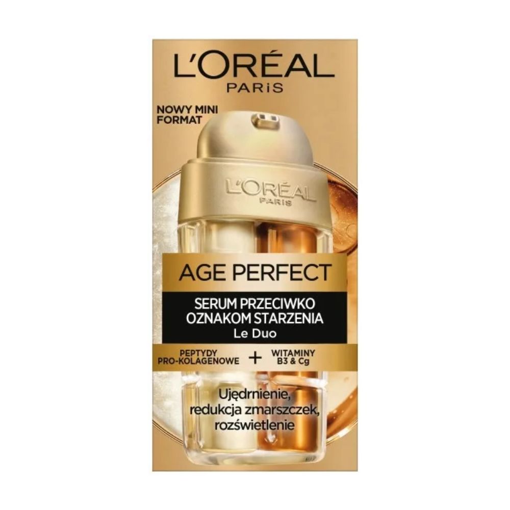 L'Oréal Age Perfect Le Duo Serum Ujędrnia Redukujące Oznaki Starzenia 15 ml