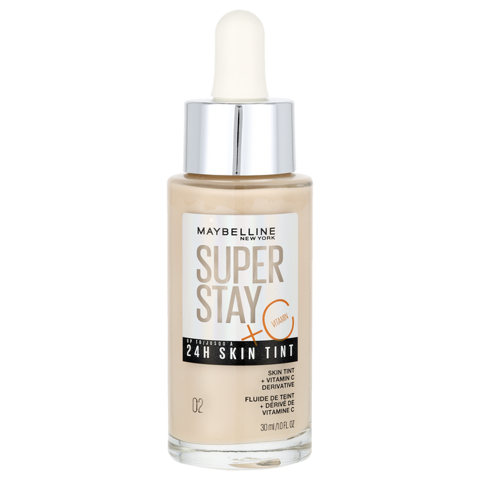 Maybelline New York SUPER STAY 24H SKIN TINT 02 długotrwały podkład rozświetlający 30 ml main product photo