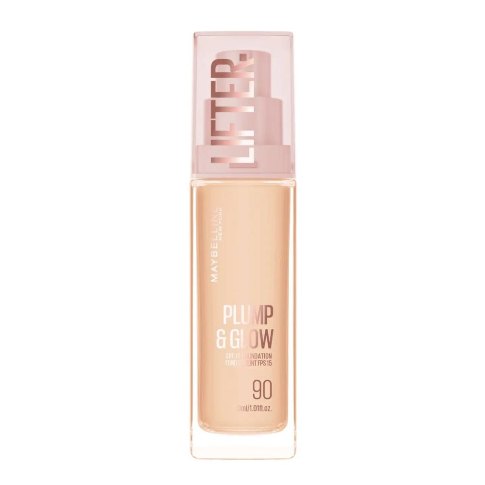 Maybelline Lifter Plump & Glow podkład rozświetlający 090 30 ml