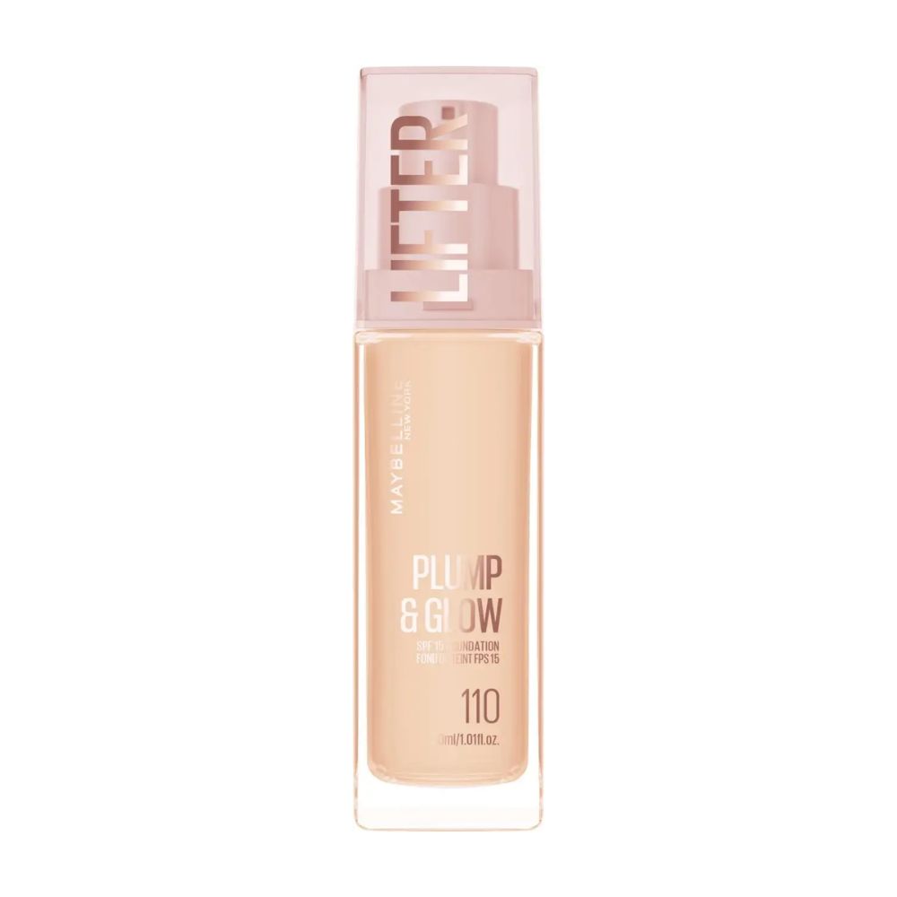 Maybelline Lifter Plump & Glow podkład rozświetlający 110 30 ml