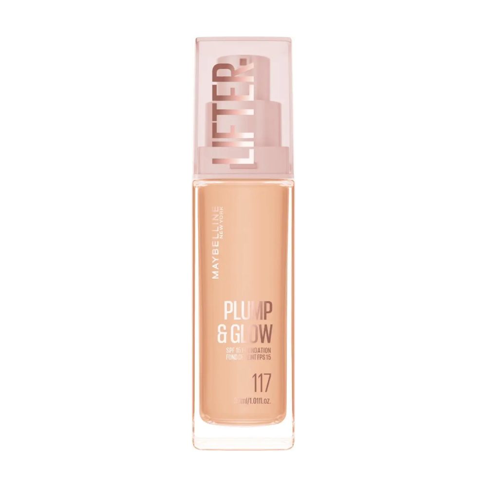 Maybelline Lifter Plump & Glow podkład rozświetlający 117 30 ml