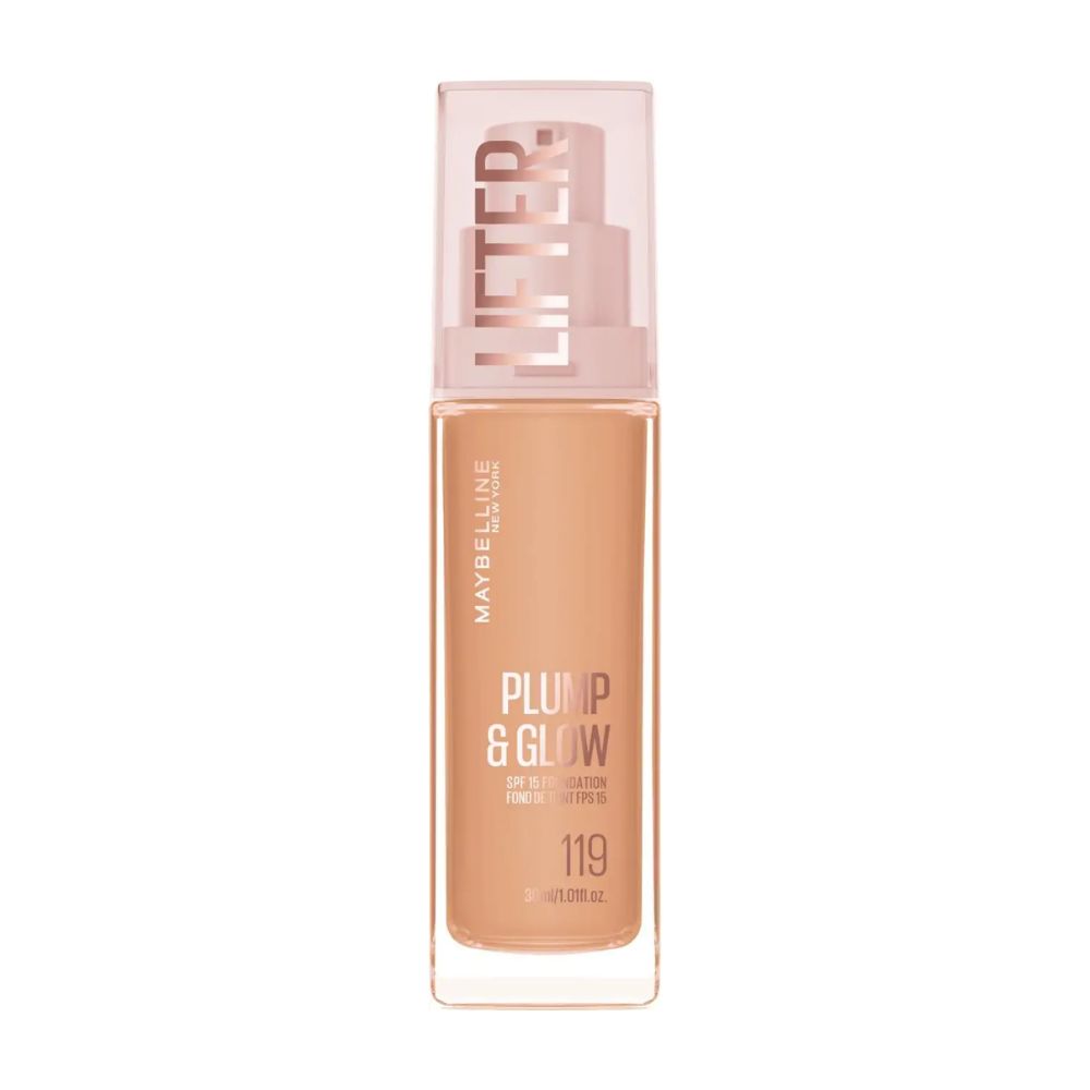 Maybelline Lifter Plump & Glow podkład rozświetlający 119 30 ml