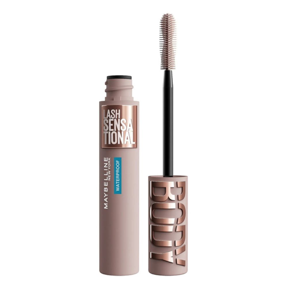 Maybelline Body Sensational Tusz do rzęs pogrubiający wodoodporny Black 9,75 ml