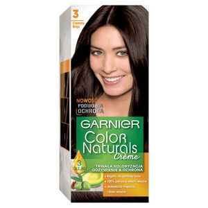 Garnier Color Naturals Creme Farba do włosów 3 Ciemny brąz
