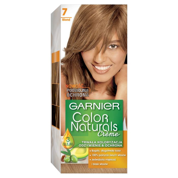 Garnier Color Naturals Creme Farba do włosów 7 Blond main product photo