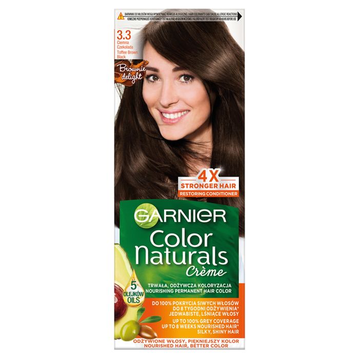 Garnier Color Naturals Crème Farba do włosów ciemna czekolada 3.3 main product photo