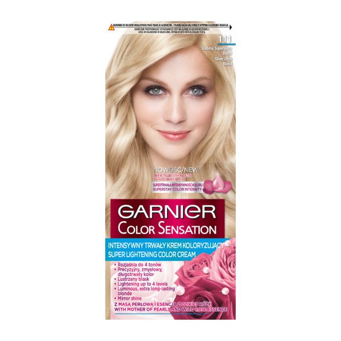 GARNIER COLOR SENSAT.KR.KOL.111 SREB.S.JAS.BLOND main product photo