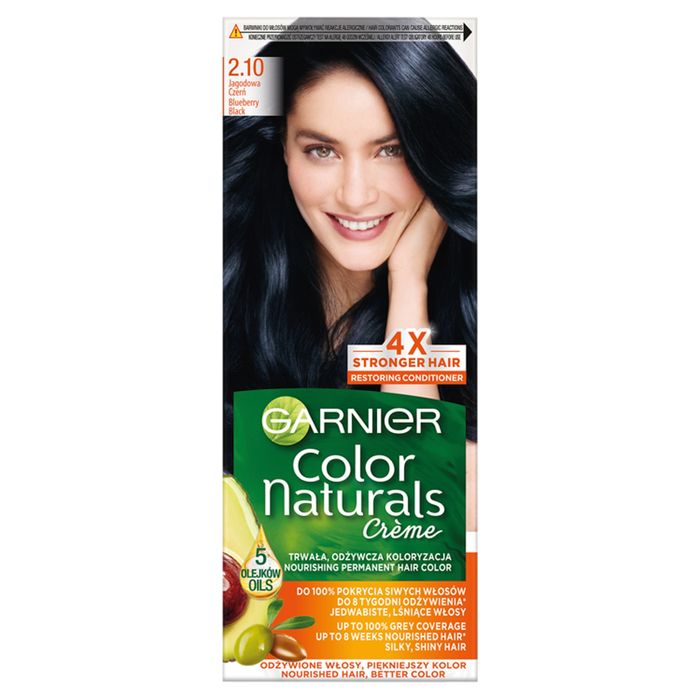 Garnier Color Naturals Crème Farba do włosów jagodowa czerń 2.10 main product photo