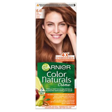 Garnier Color Naturals Crème Farba do włosów złoty bursztyn 6.41