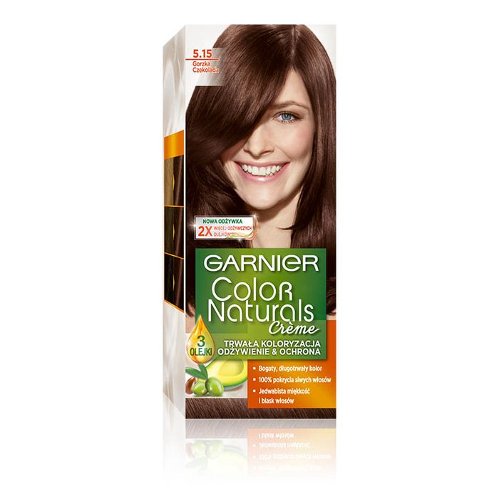 GARNIER COLOR NATURALS 5.15 CREAMY COFFEE main product photo