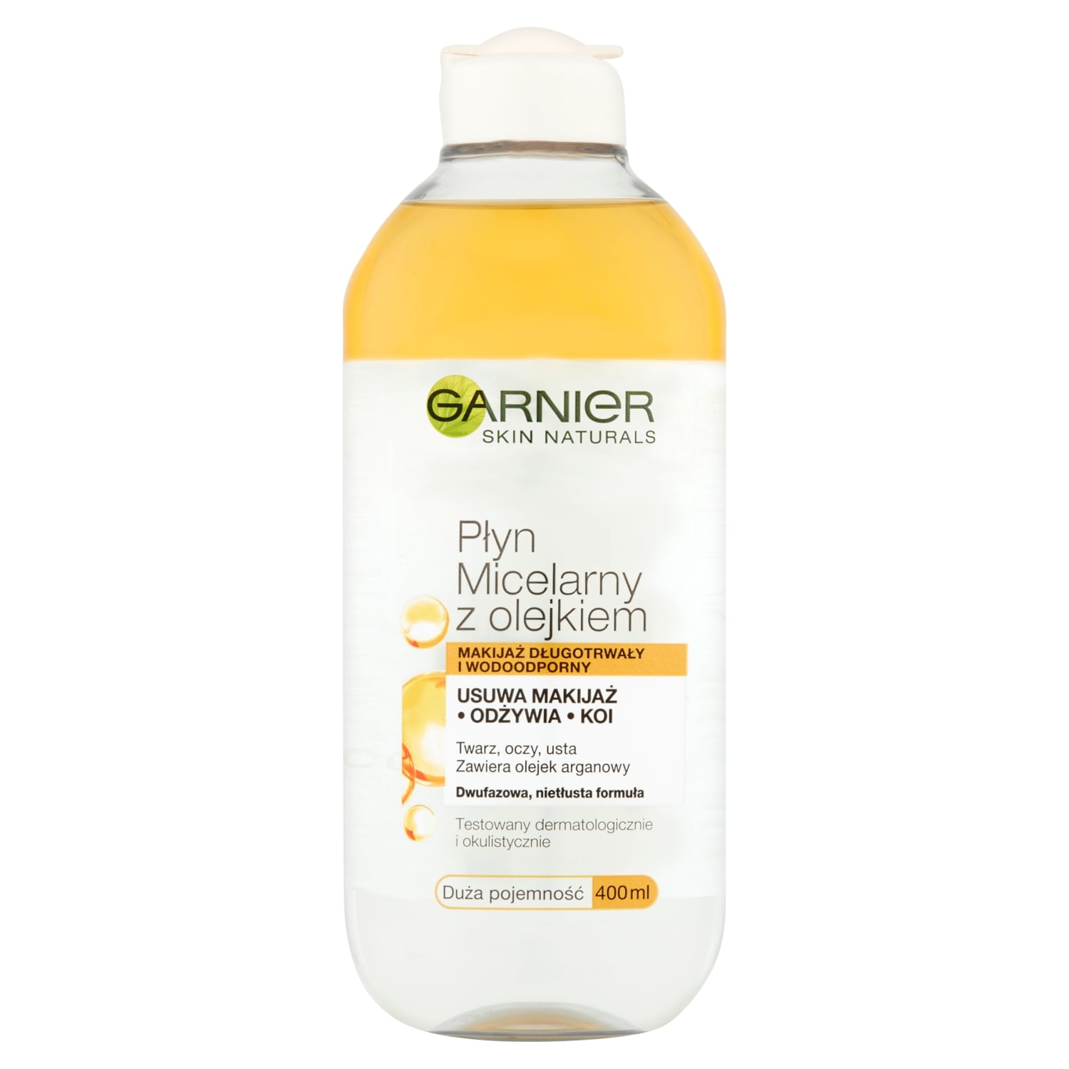 Garnier Skin Naturals Płyn micelarny z olejkiem 400 ml