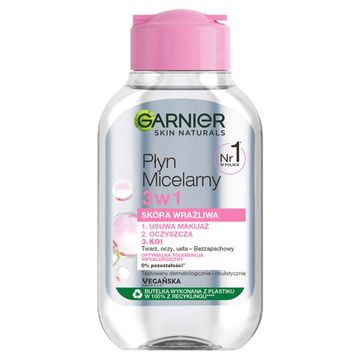 Garnier Skin Naturals Płyn micelarny 3w1 100 ml