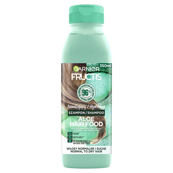 Garnier Fructis Aloe Hair Food Szampon nawilżający 350 ml main product photo