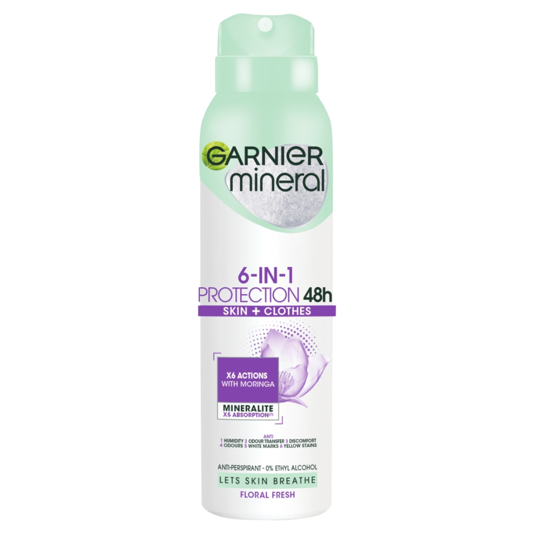 Garnier Mineral Hyaluronic Ultra Care Deo Roll-on, 50 Ml – Antitranspirant Für Damen Mit Pflegender Formel