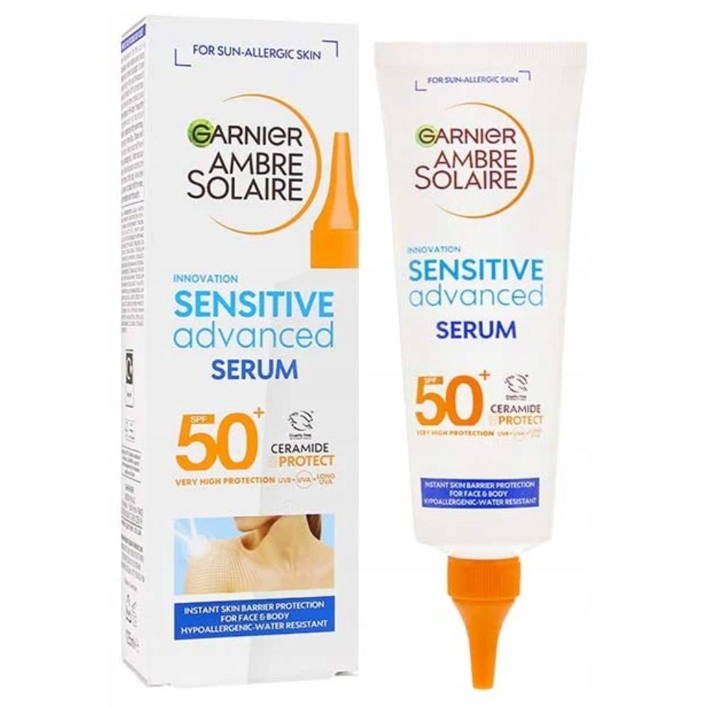 Garnier Ambre Solaire SPF 50+ serum ochronne do ciała 125 ml