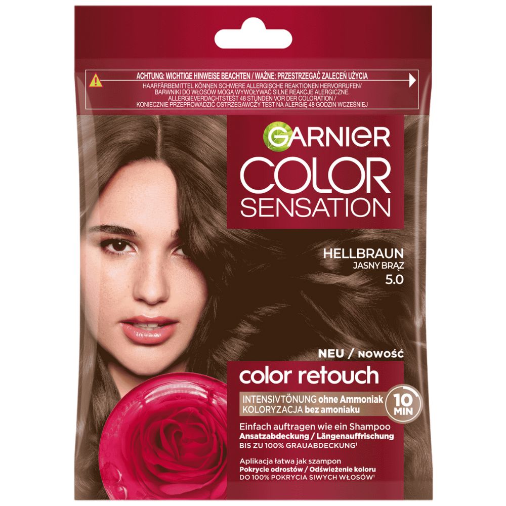 Garnier Color Retouch 5.0 Jasny Brąz szampon koloryzujący