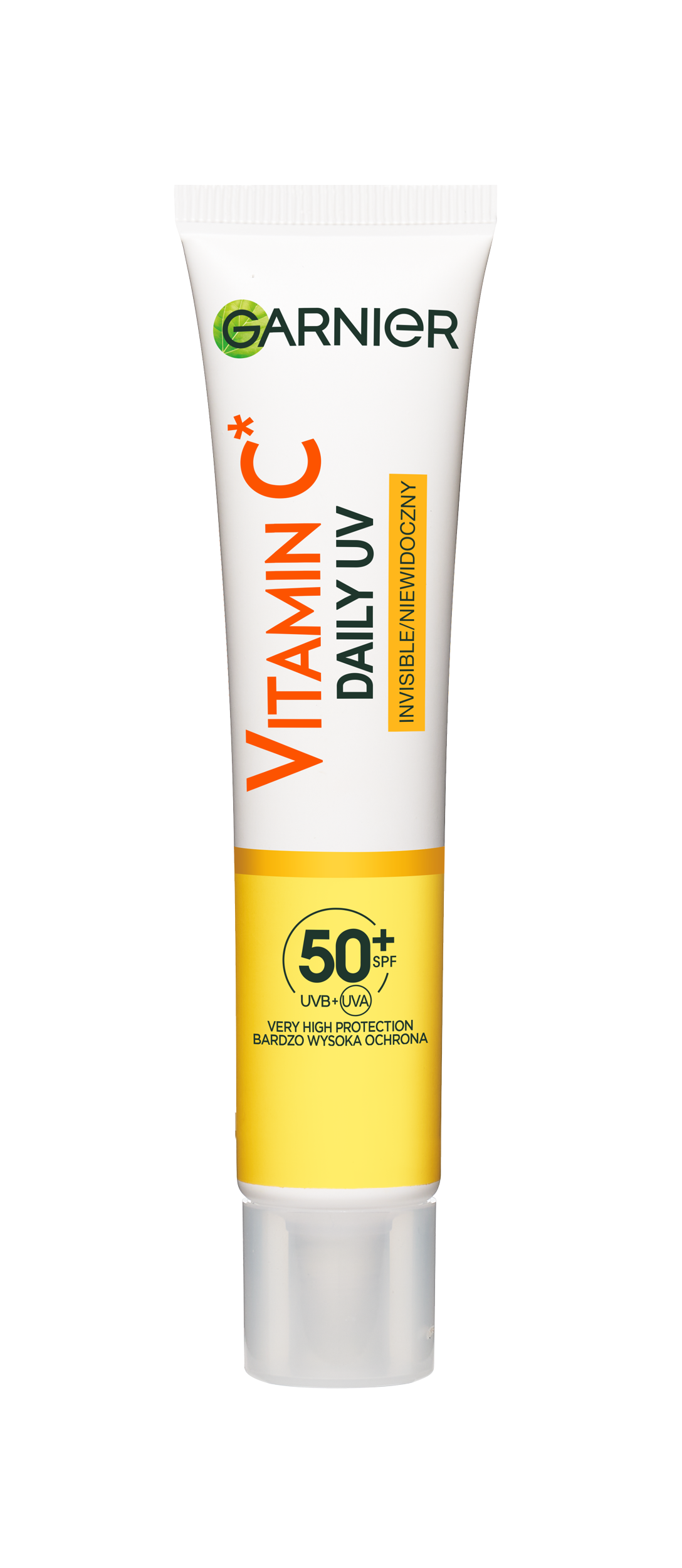 GARNIER VITAMICA C ROZŚWIETLAJĄCY FLUID SPF50+, NIEWIDOCZNY 40ML