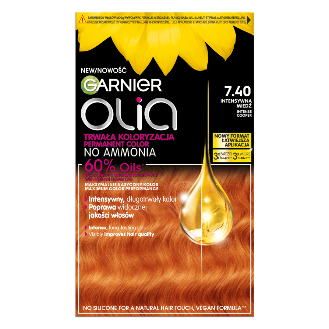 Garnier OLIA 7.40 Intensywna Miedź
