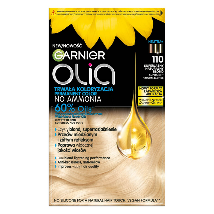 Garnier OLIA 110 Superjasny Naturalny Blond main product photo