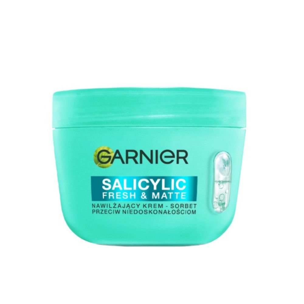 Garnier Salicylic Fresh&Matte Krem-sorbet przeciw niedoskonałościom 85 ml