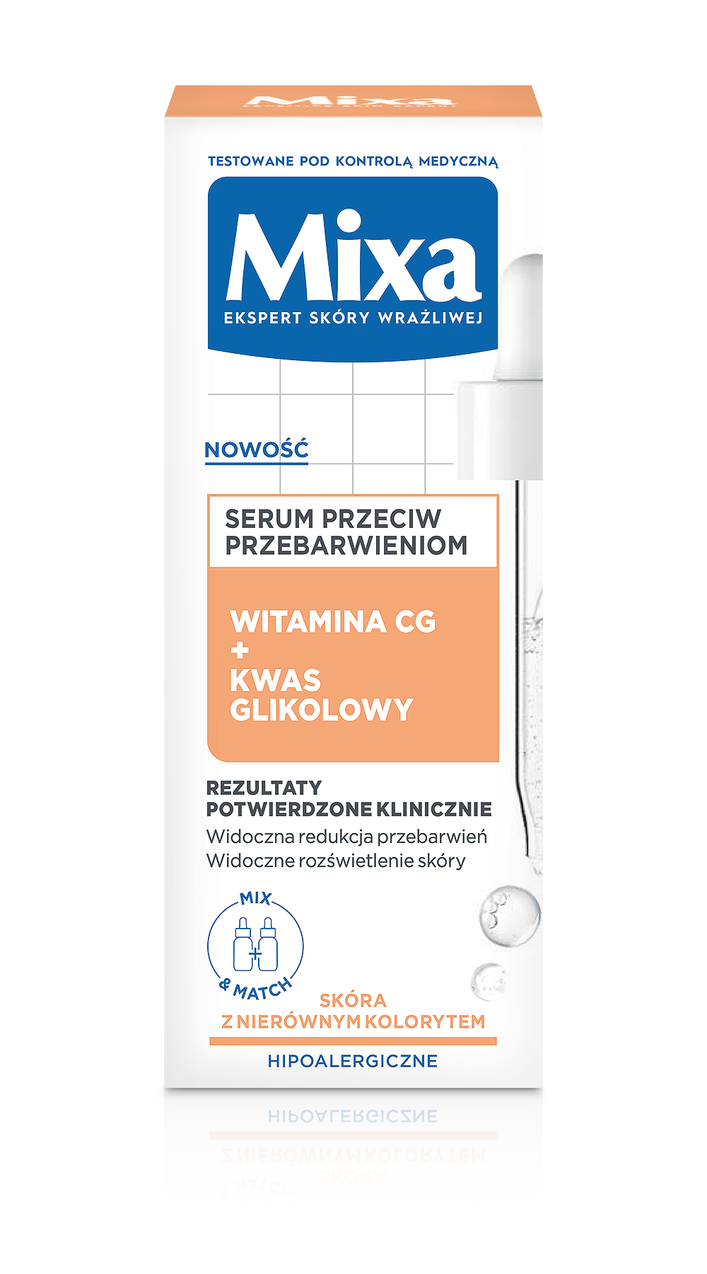 MIXA SERUM Z WITAMINĄ C I KWASEM GLIKOLOWYM 30ML