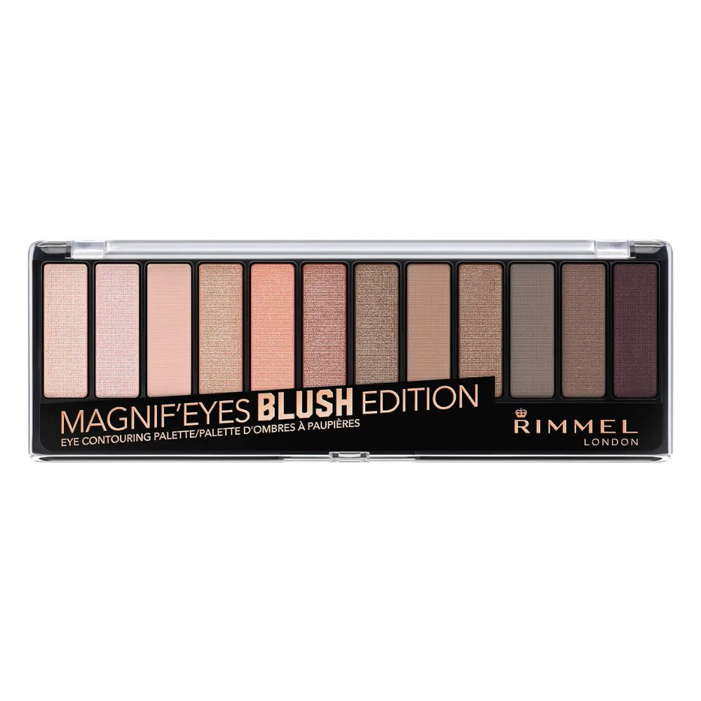 Rimmel Magnif'eyes Blush Edition Paleta cieni do powiek 002 Blush 14 g