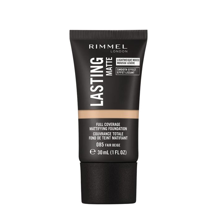 RIMMEL LASTING MATTE PODKŁAD MATUJĄCY 085 FAIR BEIGE 30 ML main product photo