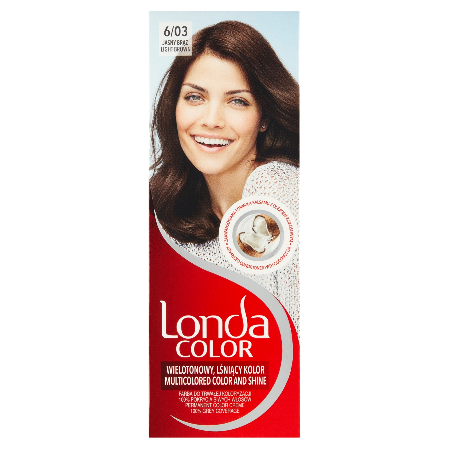 Londa Color Farba do trwałej koloryzacji jasny brąz 6/03