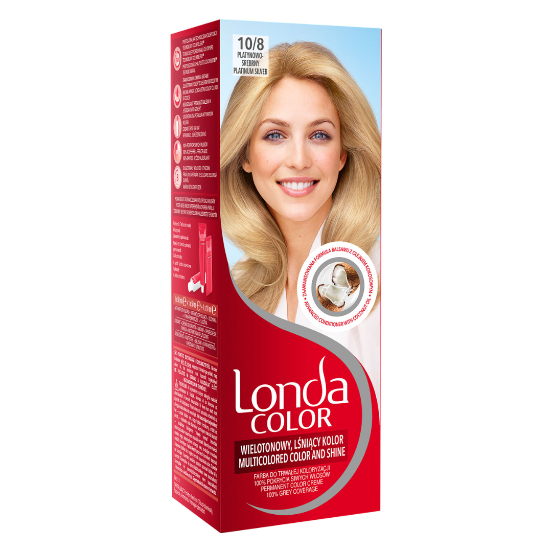 LONDA Color farba do włosów Platynowo-Srebrny 10/8