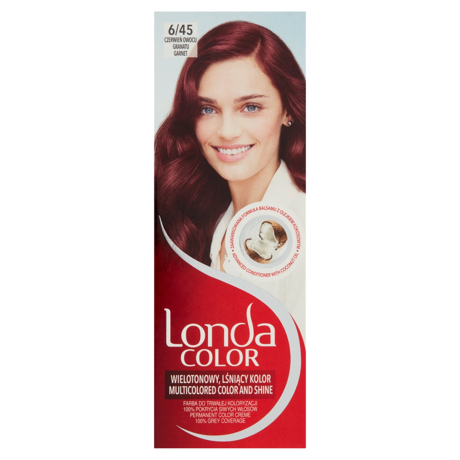 Londa Color Farba do trwałej koloryzacji czerwień owocu granatu 6/45