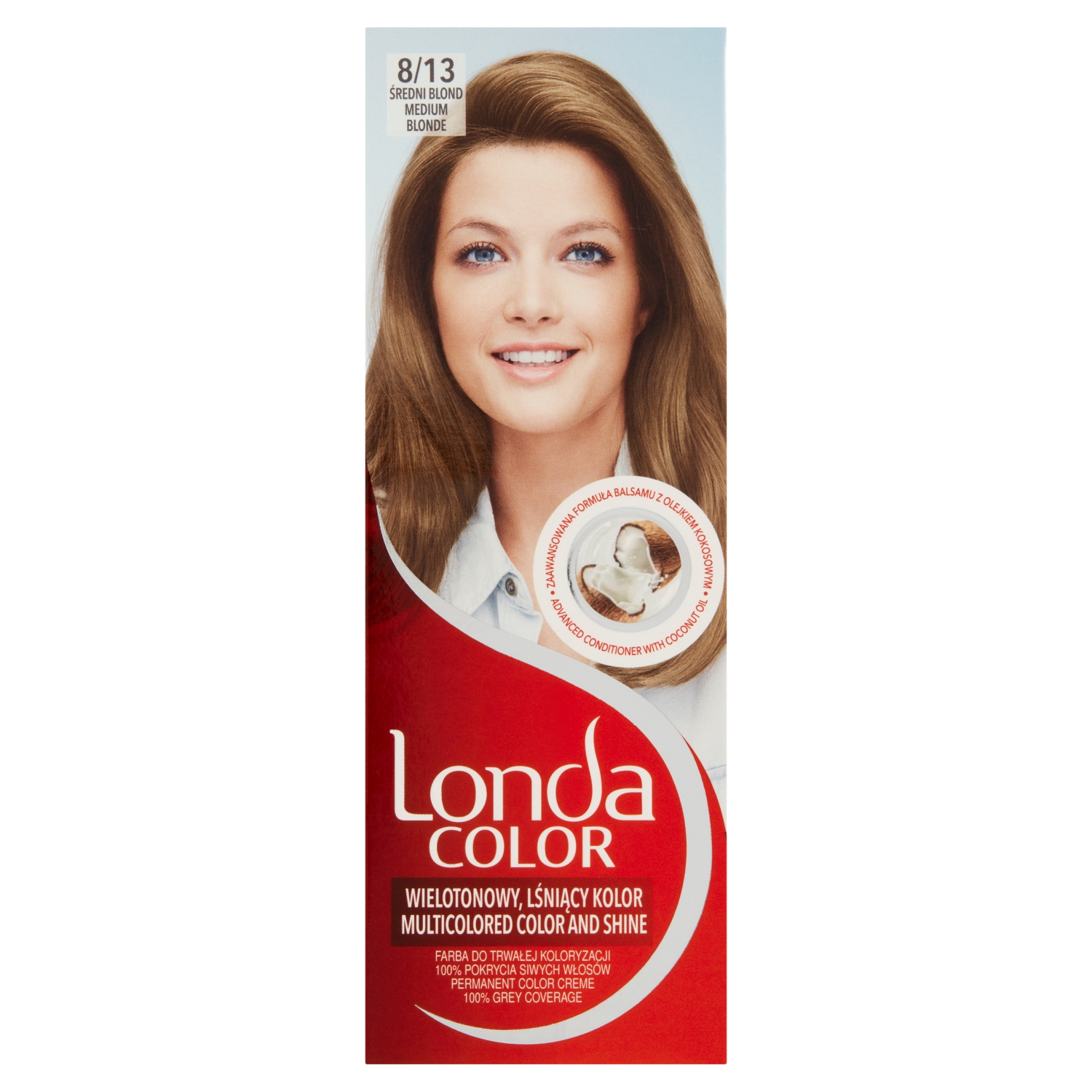 Londa Color Farba do trwałej koloryzacji średni blond 8/13