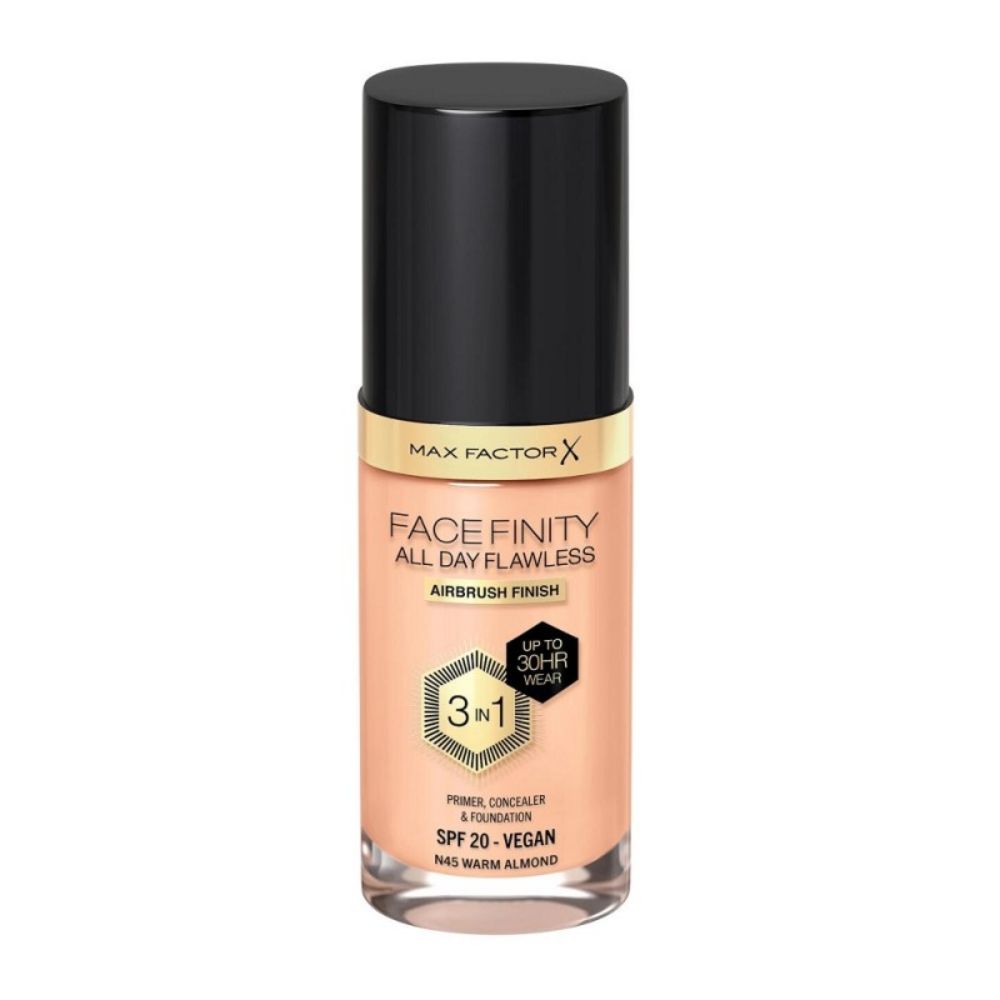Max Factor Facefinity podkład 3w1, N45 warm almond 30 ml