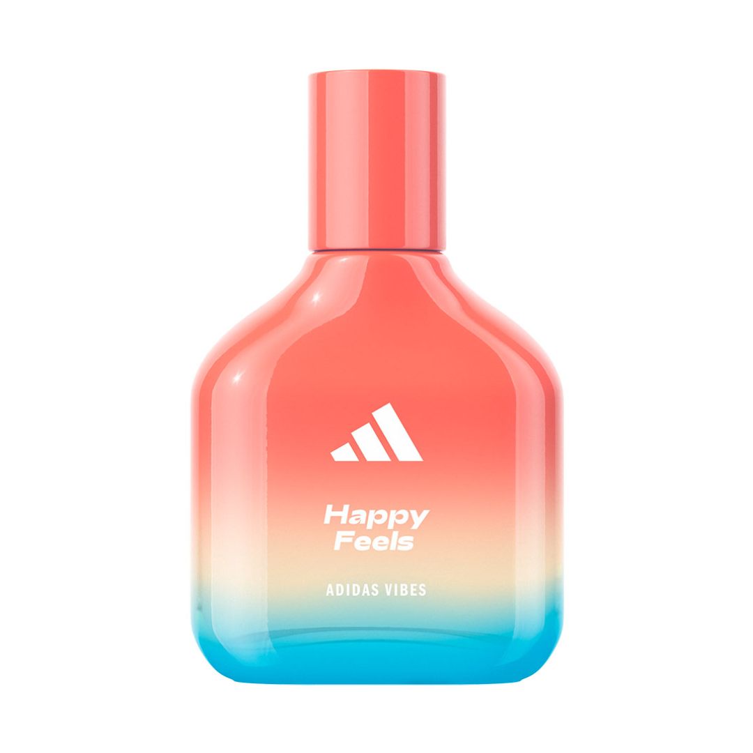 ADIDAS Vibes Happy Feels woda perfumowana dla każdego, radosna i podnosząca na duchu, 50 ml