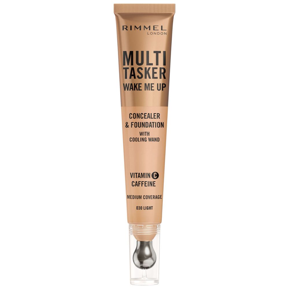 Rimmel Multi Tasker Wake Me Up podkład i korektor 030 Light 20 ml