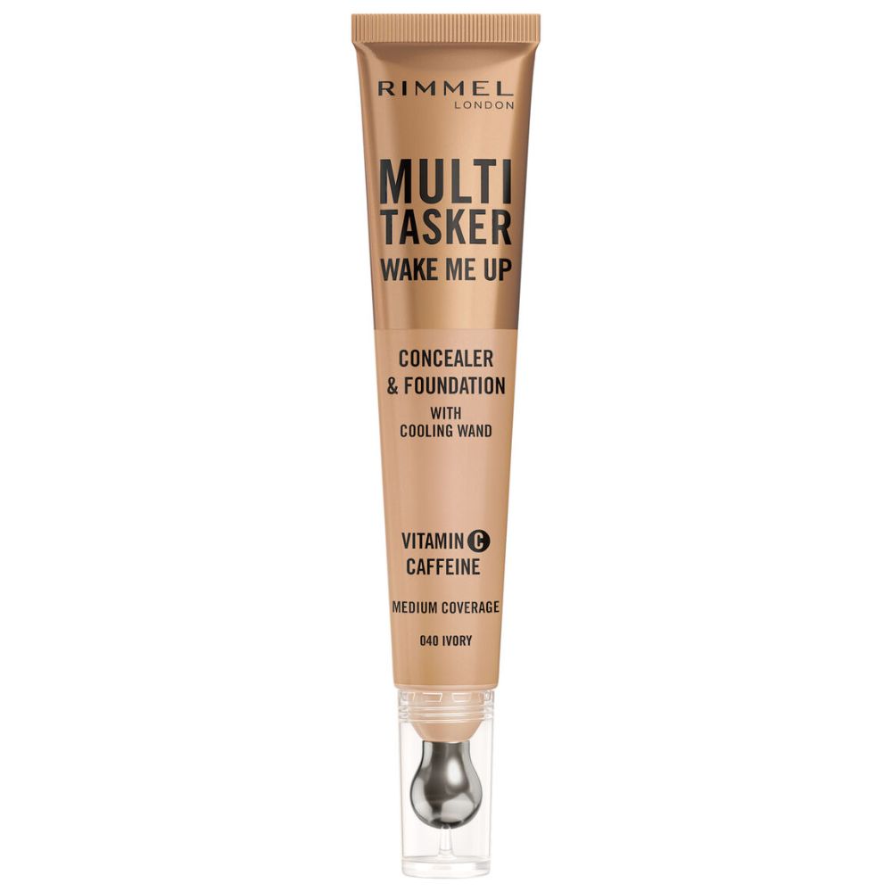Rimmel Multi Tasker Wake Me Up podkład i korektor 040 Ivory 20 ml