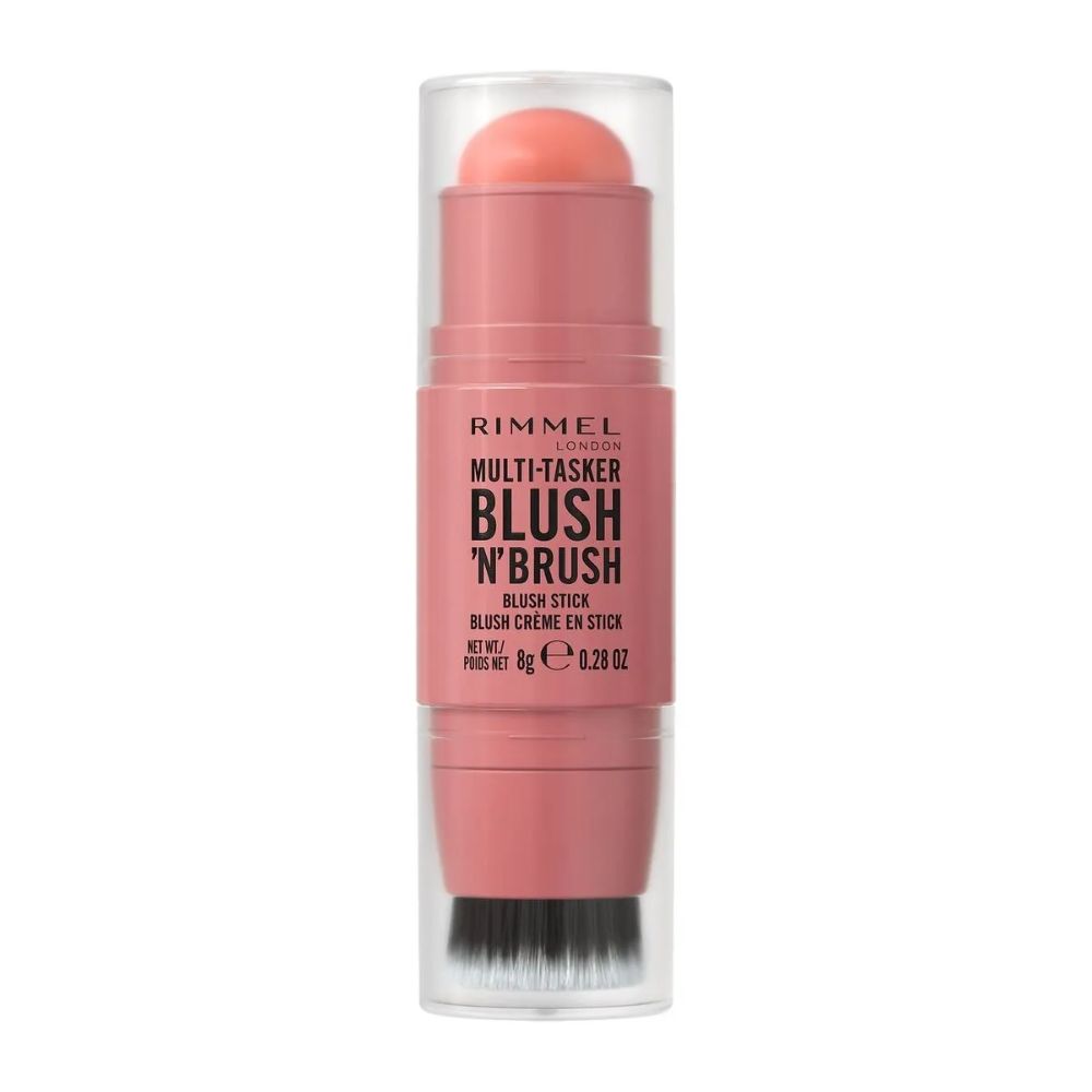 Rimmel Multi-Tasker Blush’N’Brush Róż w sztyfcie 100 Cotton Candy 8 g