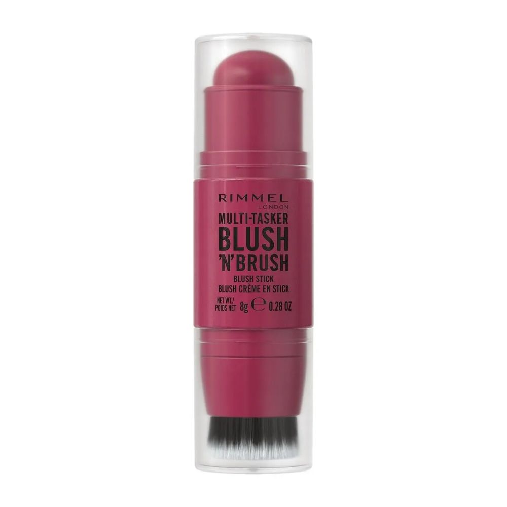 Rimmel Multi-Tasker Blush’N’Brush Róż w sztyfcie 200 Fushia Glam 8 g