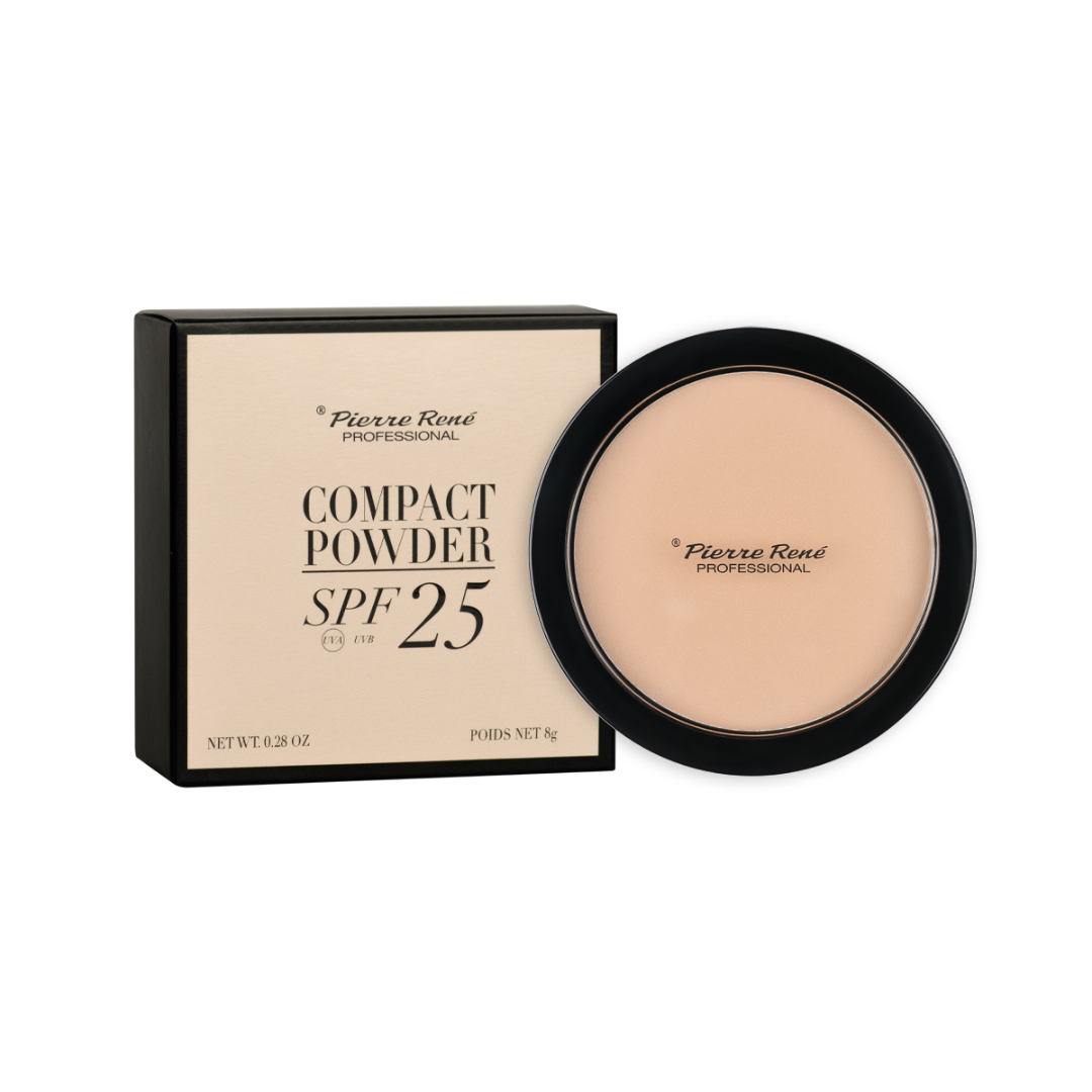 PIERRE RENE Compact Powder SPF 25 NO 02