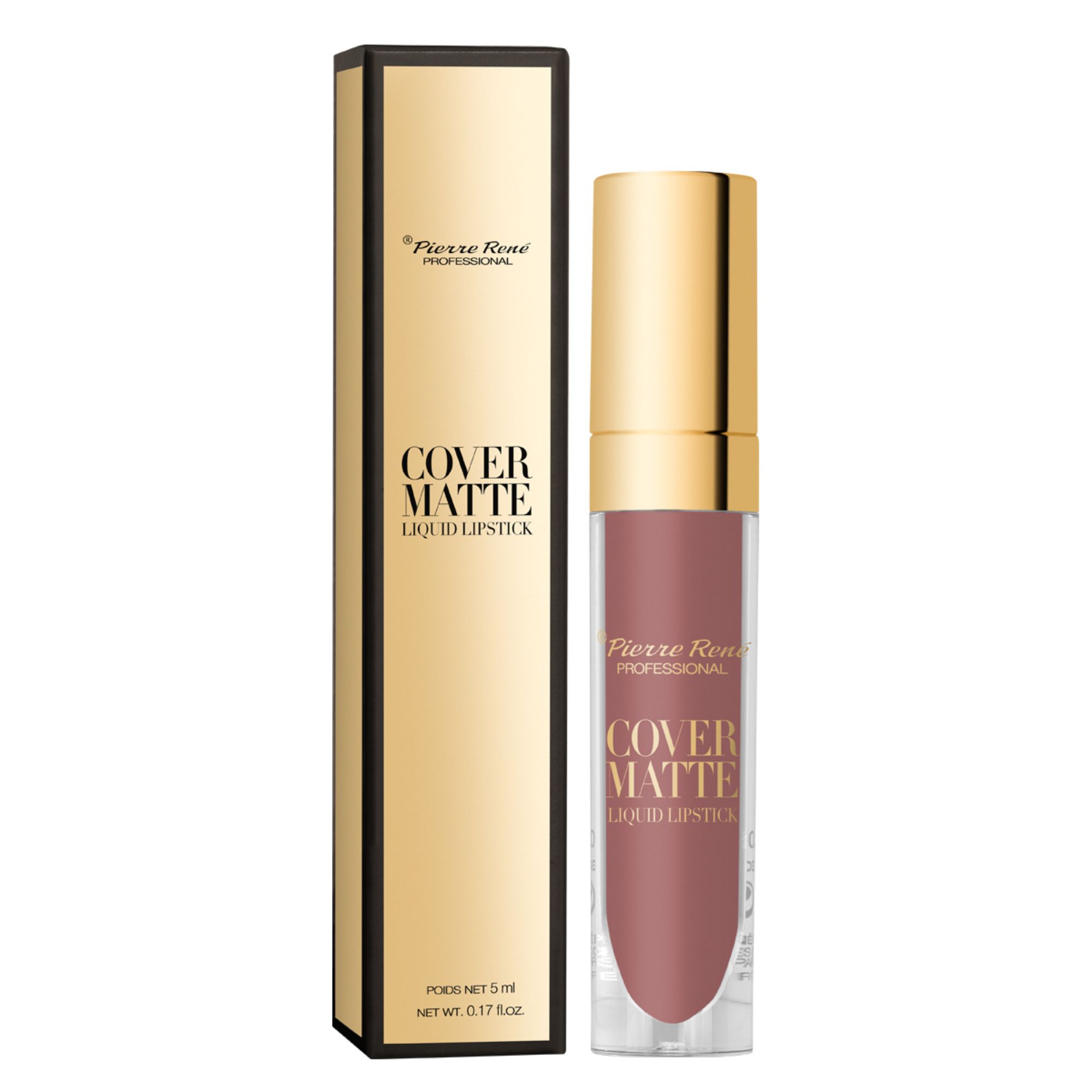 Pierre Rene Cover Matte Liquid Lipstick 03 Dusty Rose pomadka do ust 5 ml