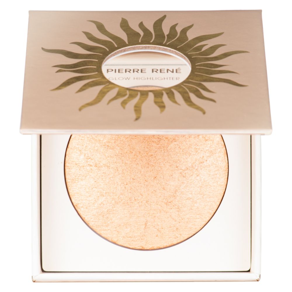 Pierre Rene Glow Highlighter Golden Horizon wypiekany rozświetlacz 9 g