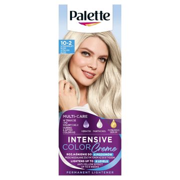 Palette Intensive Color Creme Farba do włosów w kremie rozjaśniacz 10-2 (A10) ultrapopielaty blond