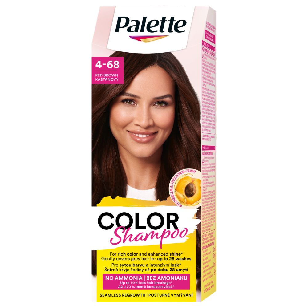 Palette Color Shampoo Szampon koloryzujący do włosów 236 (4-68) kasztan