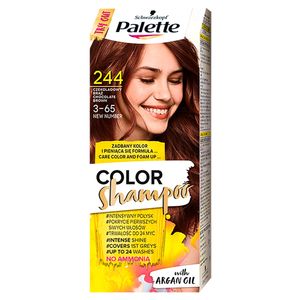 Palette Color Shampoo Szampon koloryzujący do włosów 244 (3-65) czekoladowy brąz