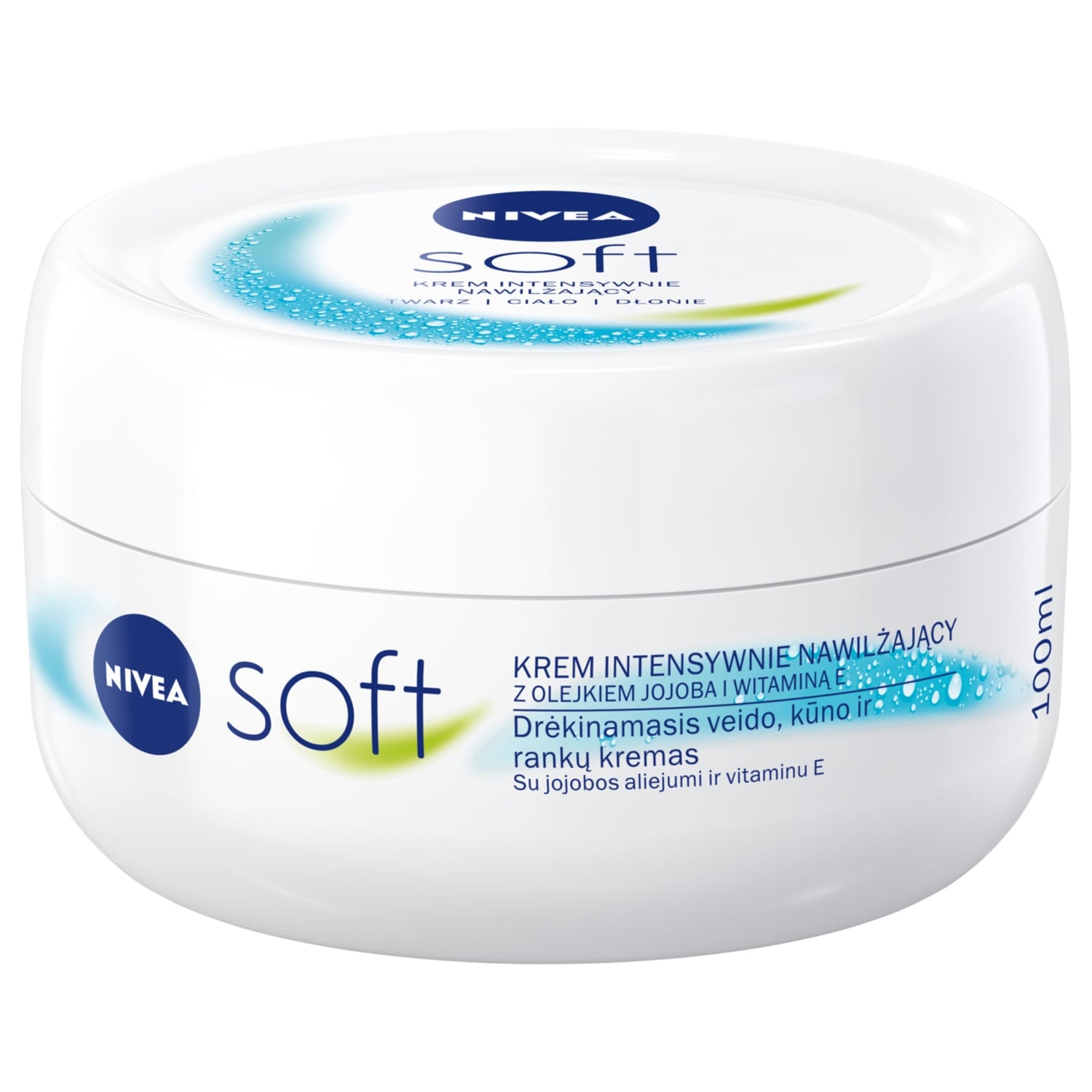 NIVEA SOFT krem intensywnie nawilżający 100 ml