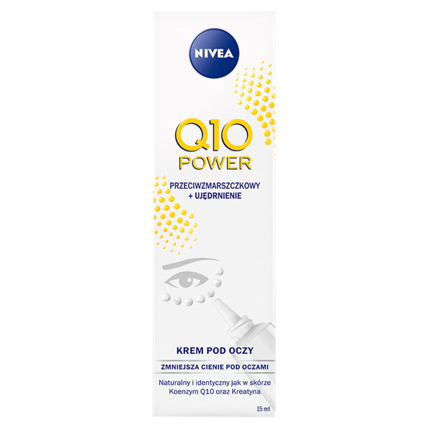NIVEA Q10 PLUS KREM PRZECIWMARSZCZKOWY DO OKOLIC OCZU 15ML