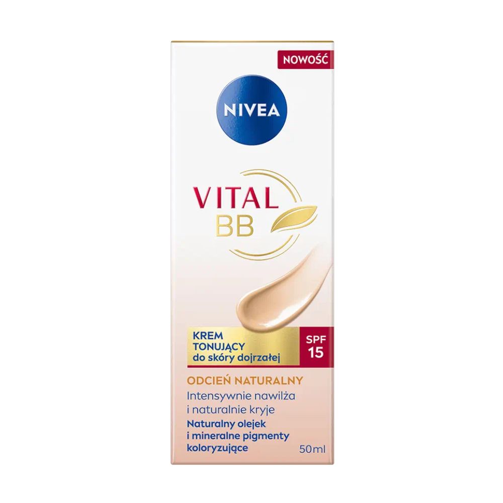 Nivea Vital BB krem tonujący do twarzy SPF15 50 ml