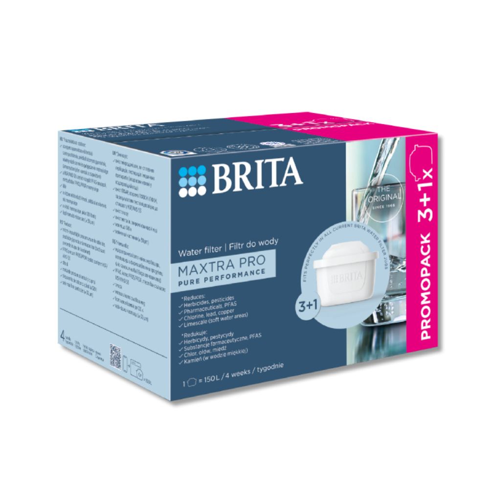 Brita Maxtra Pro Pure Performance wkład filtrujący 4 sztuki
